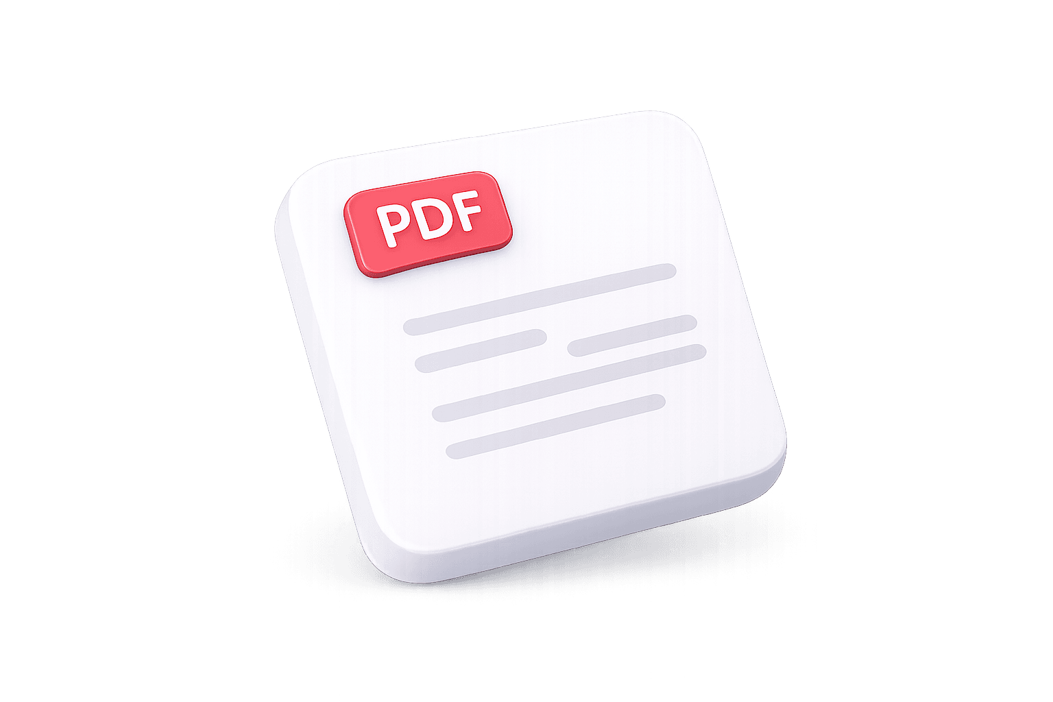 PDF document upload